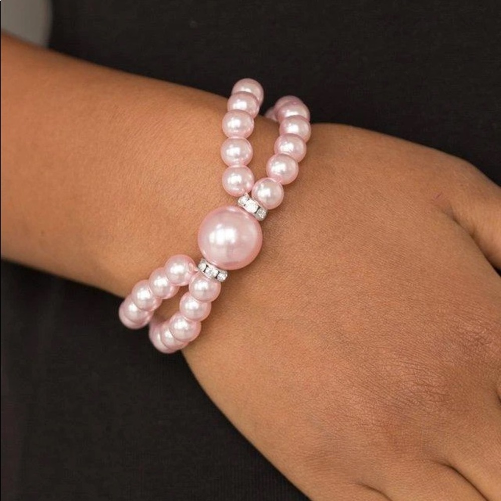 Pink Pearl Bracelet